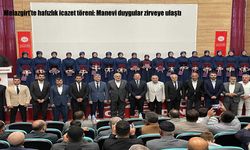 Malazgirt’te hafızlık icazet töreni: Manevi duygular zirveye ulaştı