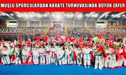 Muşlu sporculardan 'Gazze Karate Turnuvası’nda büyük başarı