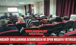 Hasköy’de 2025-2026 eğitim yılı toplantısı yapıldı