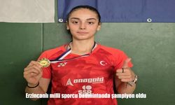 Erzincanlı Milli Sporcu Aleyna Korkut’tan Badmintonda Altın Madalya