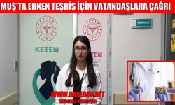 Muş İl Sağlık Müdürlüğü’nden önemli uyarı