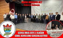 Gürsu MUŞ-DER'de seçimini yaptı