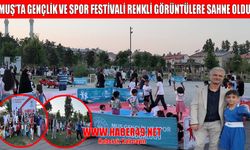 Muş’ta Gençlik ve Spor Festivali coşkuyla gerçekleştirildi