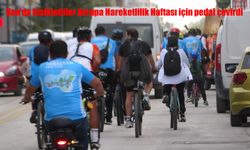 Van’da Avrupa Hareketlilik Haftası Bisiklet Turu Düzenlendi
