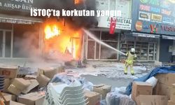 Bağcılar İSTOÇ’ta Korkutan Yangın: 17 İş Yeri Kullanılamaz Hale Geldi