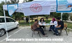 Çemişgezek’te Sigara ile Mücadele Etkinliği Düzenlendi