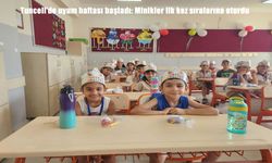 Tunceli’de Uyum Haftası Başladı: Minikler İlk Kez Sıralarına Oturdu