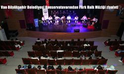 Van’da Türk Halk Müziği Rüzgârı: Büyükşehir Belediyesi Konservatuvarı’ndan Muhteşem Konser