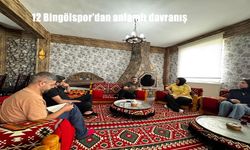 12 Bingölspor’dan Örnek Davranış