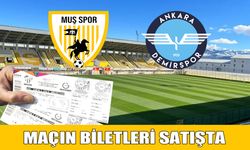 Muşspor-Ankara Demirspor maçının biletleri satışta