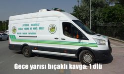 Gece yarısı bıçaklı kavga: 1 ölü