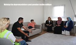 Malatya’da depremzedelere yeni yuvaları teslim ediliyor