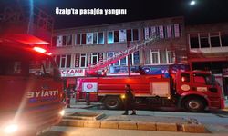 Özalp’ta Pasajda Yangın
