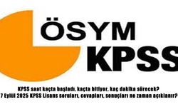 KPSS A Grubu 2025: Sınav Saatleri, Sorular, Cevaplar ve Sonuçlar Ne Zaman Açıklanacak?