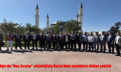 Ağrı’da “Boş Sıralar” Etkinliğiyle Gazze’deki Çocuklara Dikkat Çekildi