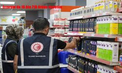 Erzurum’da 16 Bin 710 Ürün Denetlendi