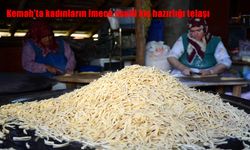 Köylerde Geleneksel Kışlık Yiyecek Hazırlığı