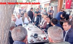 Selami Altınok Tekman’da Ziyaretlerde Bulundu