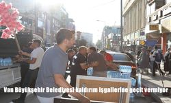 Van’da Kaldırım İşgallerine Sıkı Denetim: Belediyeden İş Yerlerine Uyarı ve Cezai İşlem
