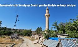 Darende’de 283 Yıllık Yusufpaşa Camii 5 Yıldır İbadete Açılmayı Bekliyor