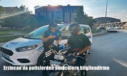 Erzincan’da Polislerden Sürücülere Uyarı: “Kask Tak, Hayatta Kal” Mesajı Verildi