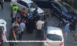 Iğdır’da Okul Önünde Elektrikli Bisiklet Kazası: Çocuk Yaralandı