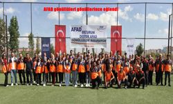 Erzurum’da AFAD Gönüllüleri Hem Eğlendi Hem Bilgilerini Tazeledi