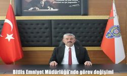 Bitlis Emniyet Müdürlüğü’nde Görev Değişimi