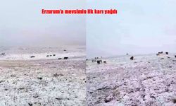 Erzurum Yedigöller’e Mevsimin İlk Karı Düştü