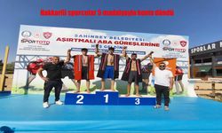 Hakkarili Sporcular Türkiye Şampiyonasından 5 Madalya ile Döndü