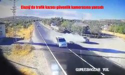 Trafik Kazası Güvenlik Kamerasına Yansıdı