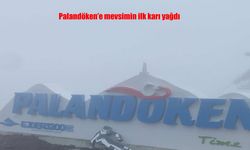 Palandöken’e Mevsimin İlk Karı Düştü