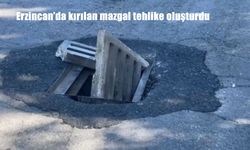 Erzincan’da Kırılan Mazgal Trafikte Tehlike Yarattı: Araçlarda Maddi Hasar Meydana Geldi