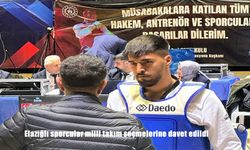Elazığlı Sporcular Avrupa Taekwondo Şampiyonası Milli Takım Seçmelerine Katılıyor
