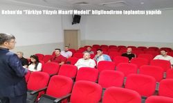 Keban'da "Türkiye Yüzyılı Maarif Modeli" bilgilendirme toplantısı yapıldı