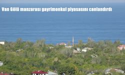 Van Gölü manzarası gayrimenkul piyasasını canlandırdı