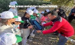 Minik orman muhafızları doğayla buluştu