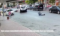 Bursa’da cip ile çarpışan motosikletli metrelerce havaya savruldu