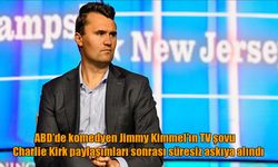 ABD’de Jimmy Kimmel’ın TV Şovu Süresiz Askıya Alındı