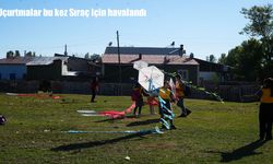 Erzurum’da Uçurtmalar Sıraç İçin Havalandı
