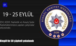 Bingöl’de Polis Operasyonunda 50 Şüpheli Yakalandı