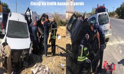 Elazığ’da Trafik Kazası: 3 Yaralı