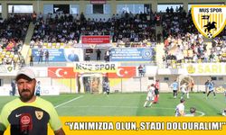 Muşspor teknik direktörü Fatih Çardak'tan taraftara coşkulu çağrı