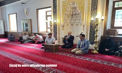 Elazığ’da Umre Yolcularına Seminer Düzenlendi