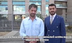 Oyuncu Cemal Hünal’dan şok suç duyurusu: Sahte sertifika skandalı