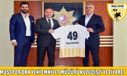 Muşspor’dan yeni Emniyet Müdürüne ziyaret
