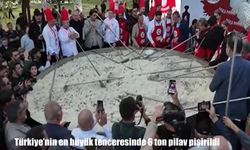 Edirne'den Guinness hedefi: 6 tonluk pilav rekoru kırmak için ilk adım atıldı