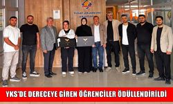 Muş'ta YKS'de ilk 500'e giren öğrencilere ödüllü kutlama
