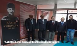 Er-Vak’tan Kazım Yurdalan Ortaokulu’na Kültür Hizmeti