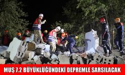 Muş'ta büyük deprem tatbikatı: 7.2 büyüklüğünde sarsıntı senaryosu!